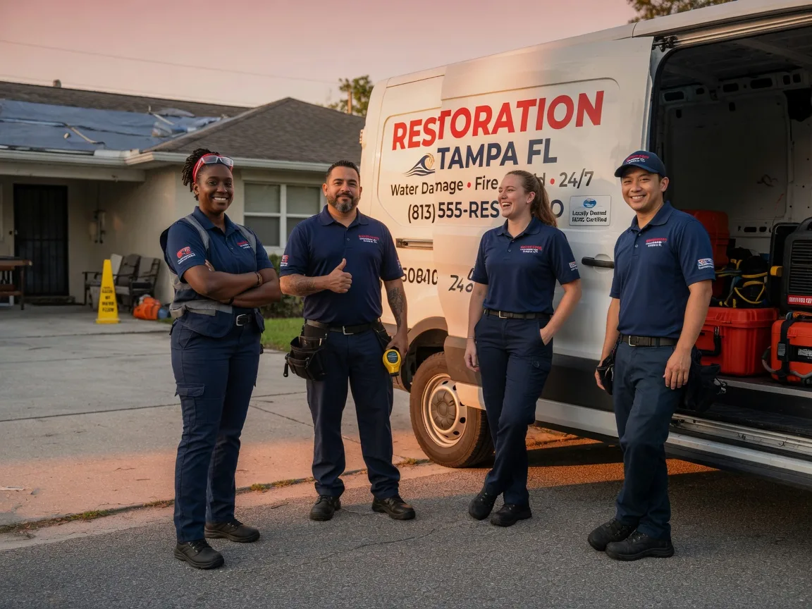 Water Damage Restoration company in Foss, OK